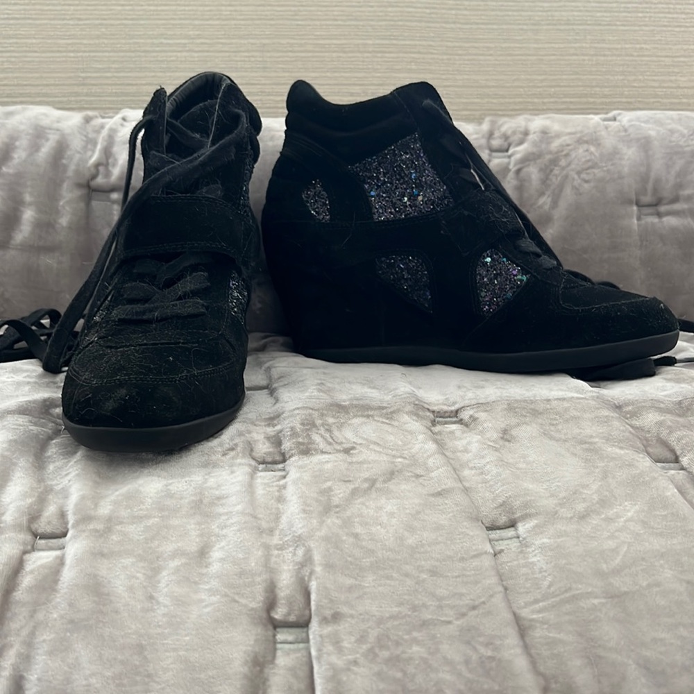 Like New Heeled Sneakers